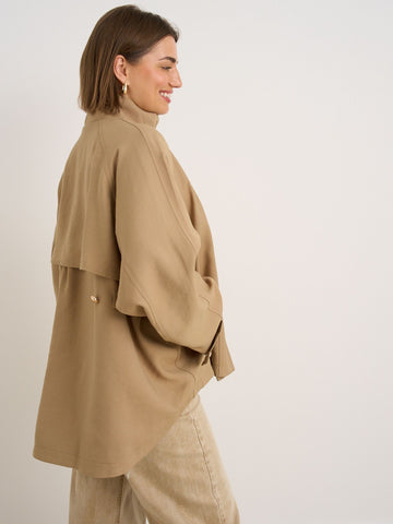 Nikki Taupe Jacket