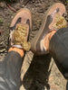 Meline Taupe Star Trainers