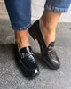 Wonders C7412 Black Loafers