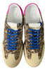 Meline Brown Leopard Trainers