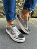 Meline Pewter Star Trainers