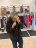 2-Piece Chocolate Fur-Puffa Jacket