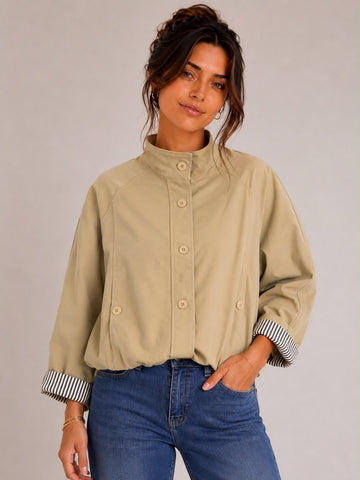 Beige Bomber