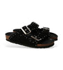 Genu Black Studded Mule