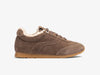 Unisa Taupe Fur lined Trainers