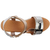 Oh my Sandals Gold/Bronze/Silver Wedge