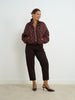 Pink/Brown Spot Bomber
