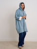 Blue Gracie Rain Coat