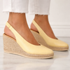 Unisa Buttermilk Slingback Wedge