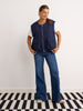 Navy Gilet