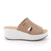 Igi&Co Camel Slipon Wedge Sandals