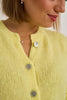 Yellow Knit Cardigan