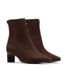 Clarks Brown Stretch Boots