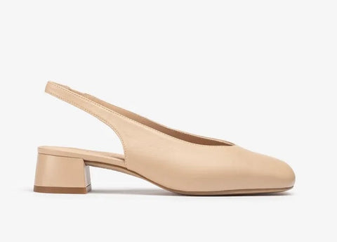 Unisa Nude slingbacks