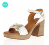 Oh my Sandals Heel White Sandals