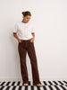 Toxic Bootleg Chocolate Stretch Jeans