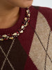 Brown Star Knit