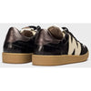 Wonders AP-2001 Black Croc Trainers