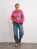 Pink Stripe Knit