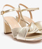 Unisa Gold Medway Sandals