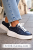 Wonders A2650 Navy/White Trainers