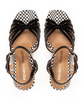 Pedro Miralles Platform Black/White Sandals