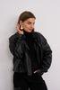 Black Faux Leather Jacket