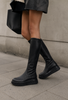 Wonders A-5204 Black Long Boots