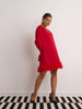 Red Shift Dress