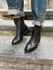 Paula Urban Black Zip Leather Boots