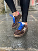Meline Chocolate Star Trainers
