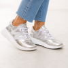 Wonders E6770 Silver Trainers