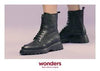 Wonders Plomo Leather Biker C-7210