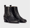 Wonders D-2002 Black Studded Boots