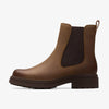Clarks Walnut Chelsea Boots