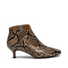 Shoe de Bear Bootie Snake Leather Kitten Heel Boots