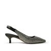 Shoe de Bear Black Sparkle Slingback