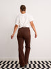 Toxic Bootleg Chocolate Stretch Jeans