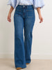 Blue Stretch Patch Pocket Jeans