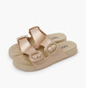 Igor Platinum Slider Sandals