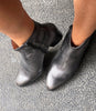 Wonder Pewter Leather Boots I-8912