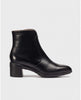 Wonders Black Leather Boots