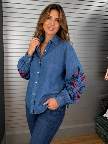 Rose Soft Denim Shirt