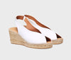 Toni Pons Laila White Leather Espirdrilles