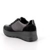 Igi&Co Black Wedge Sneakers