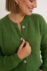 Green Knit Cardigan