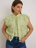 Green Lace Blouse