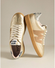 Wonders Black AP-2001 Gold Trainers