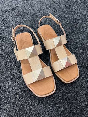 Oh My Sandals Camel Sandals