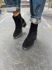 Paula Urban Black Suede Boots